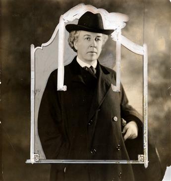 (FRANK LLOYD WRIGHT) A mini-archive of approximately 40 photographs relating to renowned architect Frank Lloyd Wright.